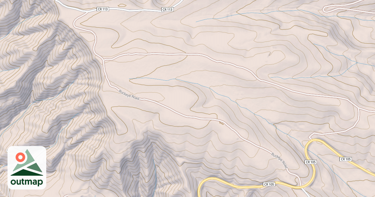 Map of BUCKEYE