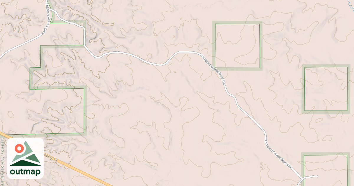 Map of MCDANIEL