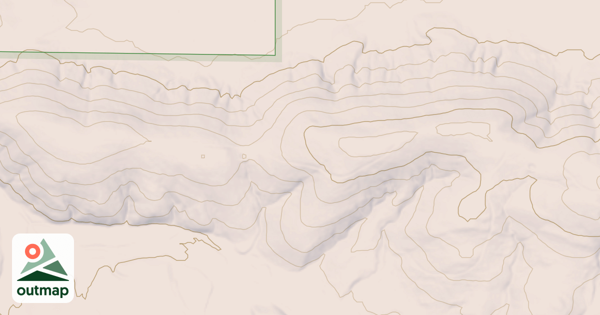 Map of MITCHELL RIDGE