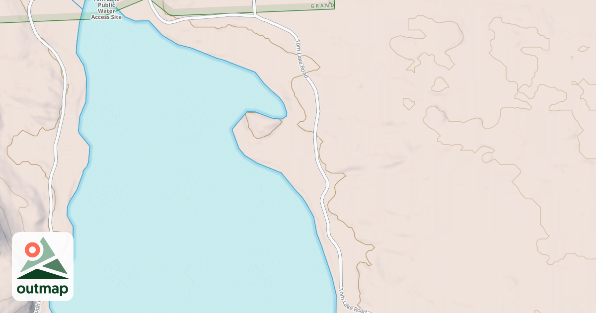 Map of Hovland Woods Trail