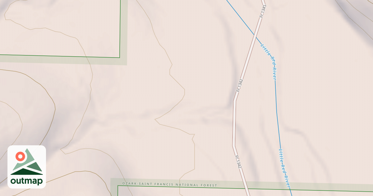Map of USFS National Forest System Roads {729D20B9-DBA7-4188-AAD2-158520981A62}