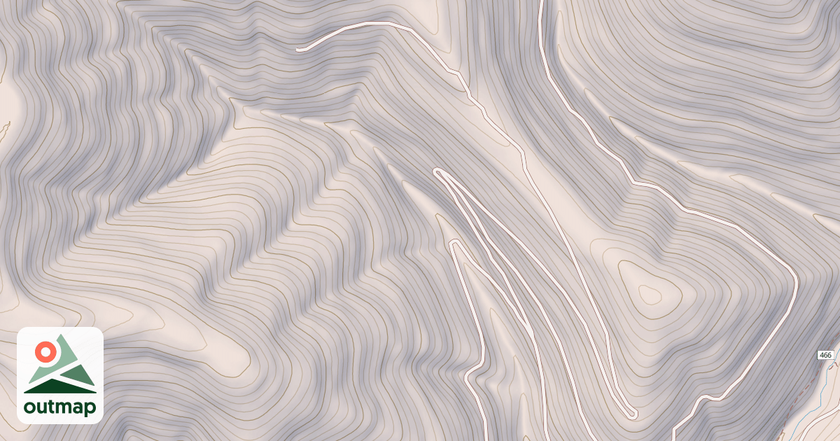 Map of HUCKLEBERRY RIDGE