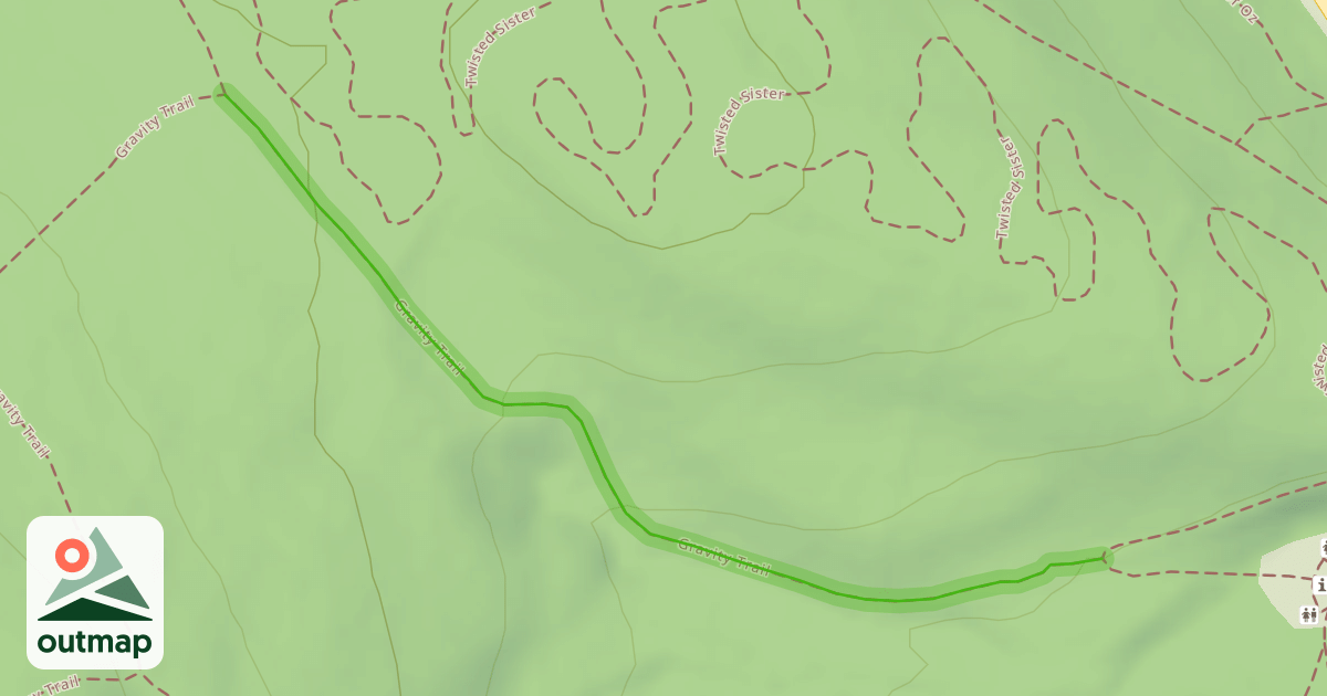 Map of Gravity Trail