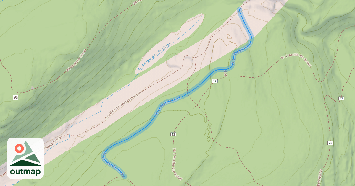 Map of 41 Le Marais Nord