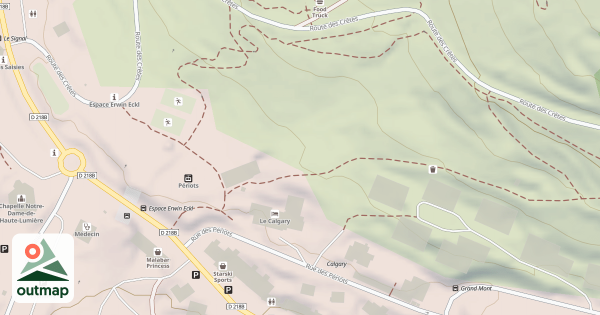 Map of Mountain Twister