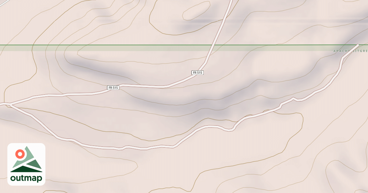 Map of USFS National Forest System Roads {ADC4C112-539F-4BE5-BD7C-930CDA984AA2}