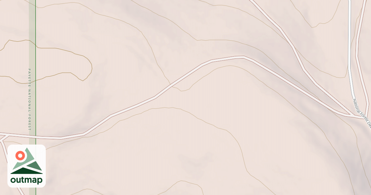 Map of BEAR GULCH