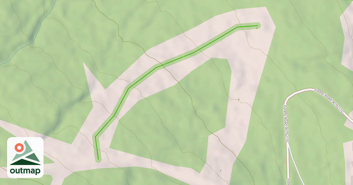 Map of Sarrah's Run