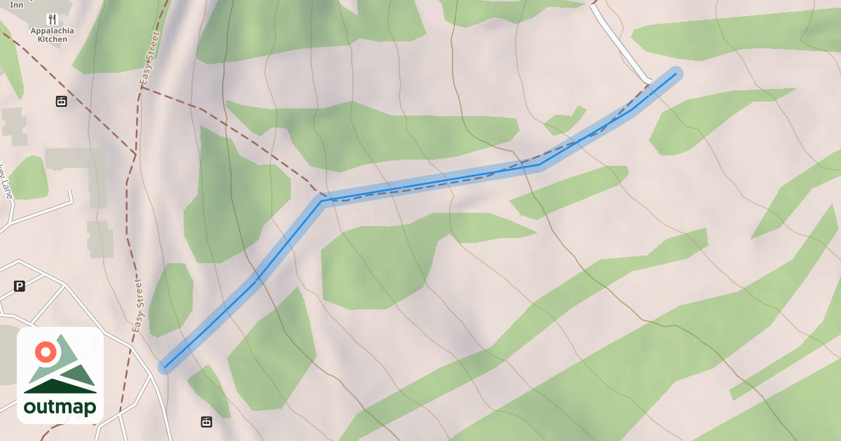 Map of Gandy Dancer