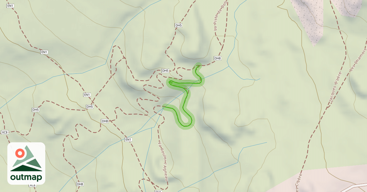 Map of Va Rouler l'Agneau