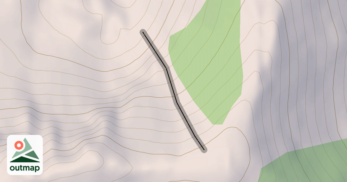 Map of Spook Hill
