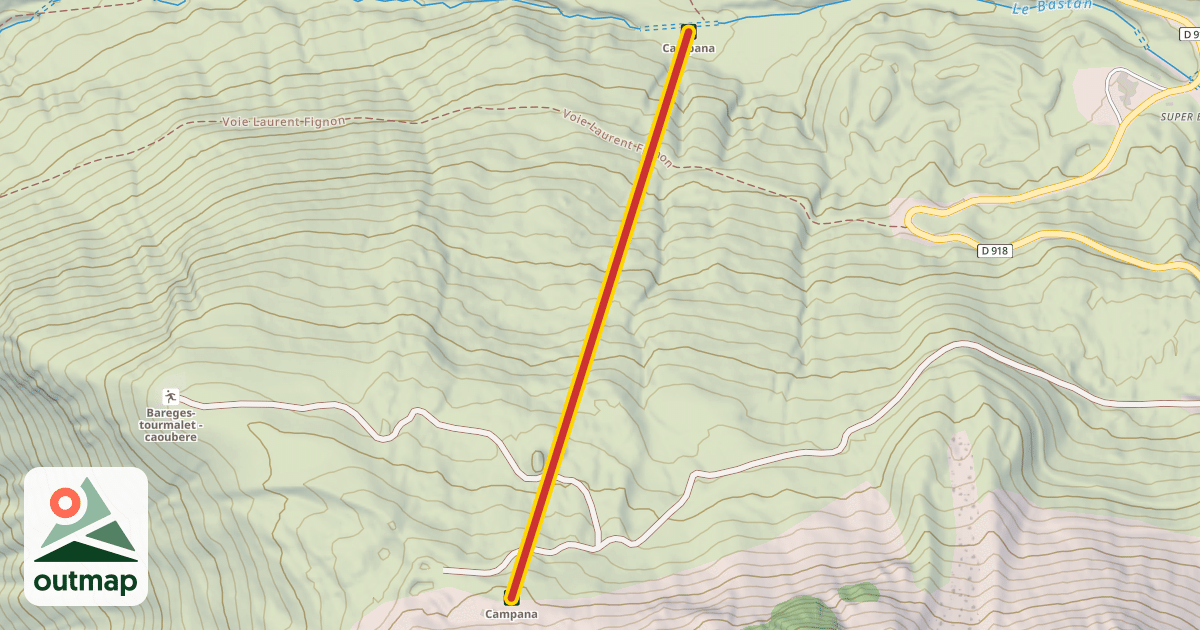 Map of Campana