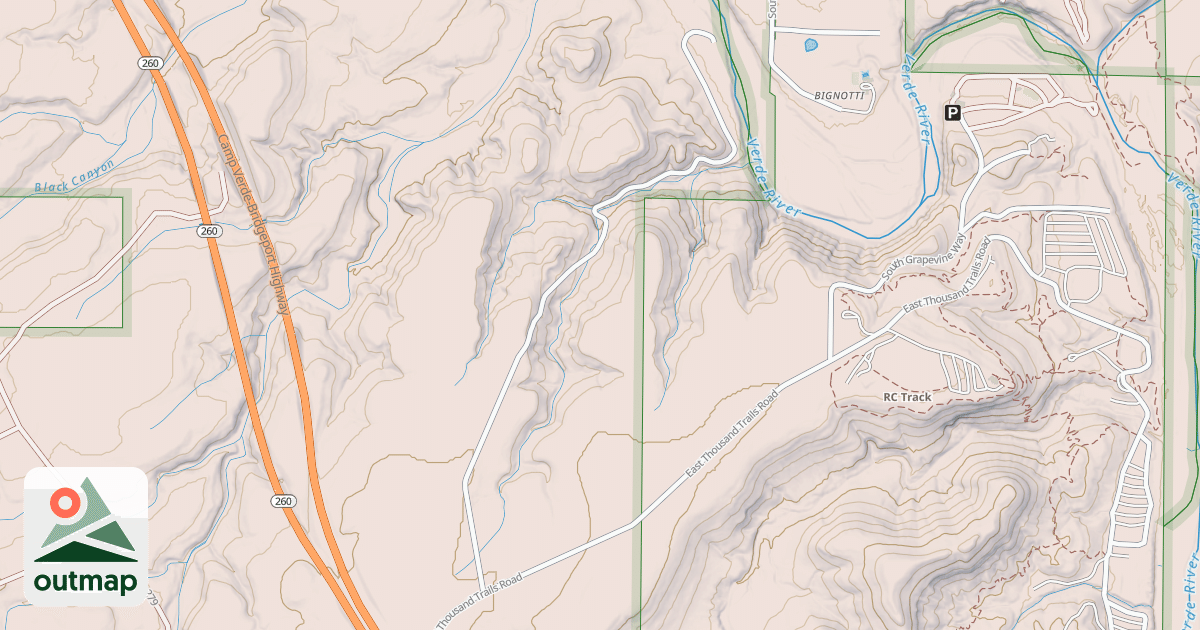 Map of BIGNOTTI
