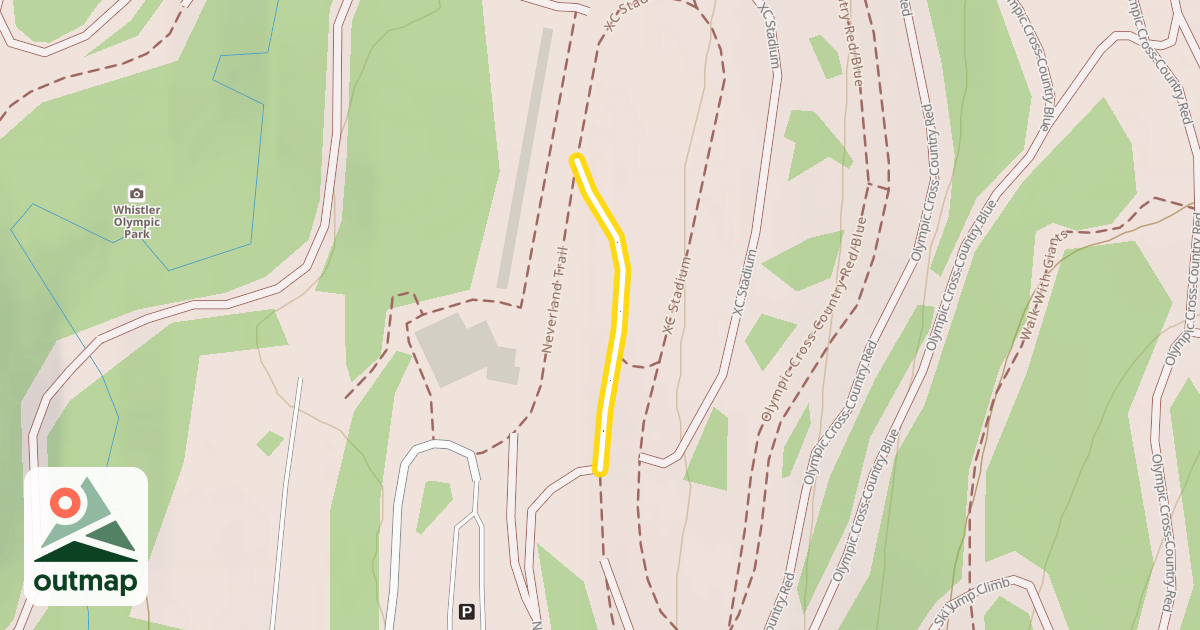 Map of XC Stadium