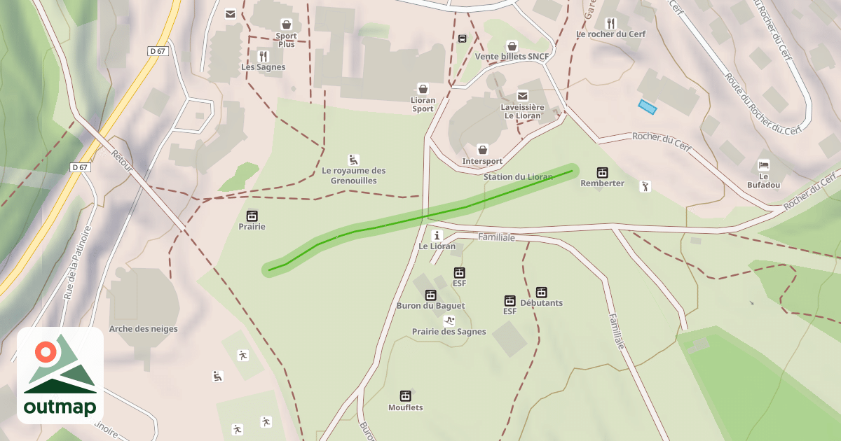 Map of Retour