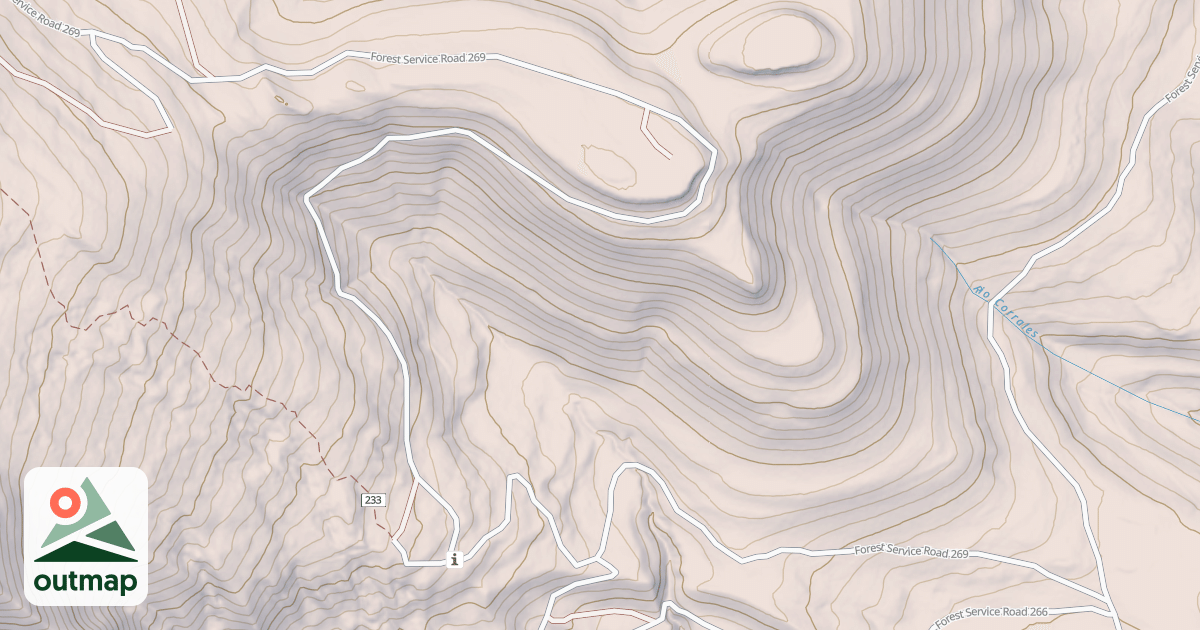 Map of RIO LA CASA
