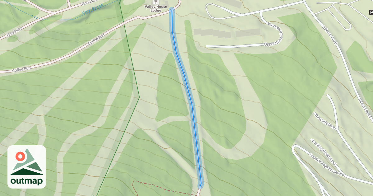 Map of Racer's Edge