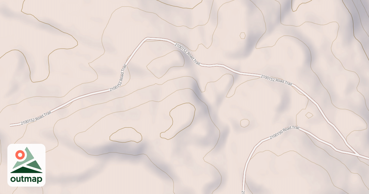 Map of 2100152 Road
