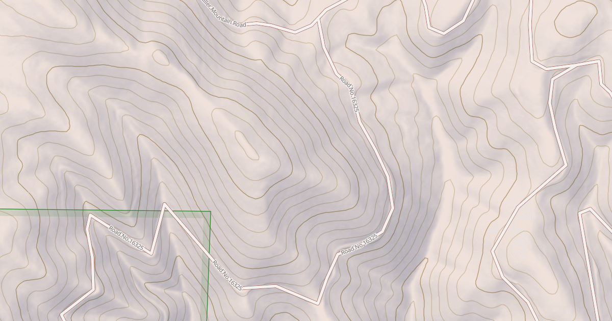 Map preview of MILLER MOUNTAIN SPUR