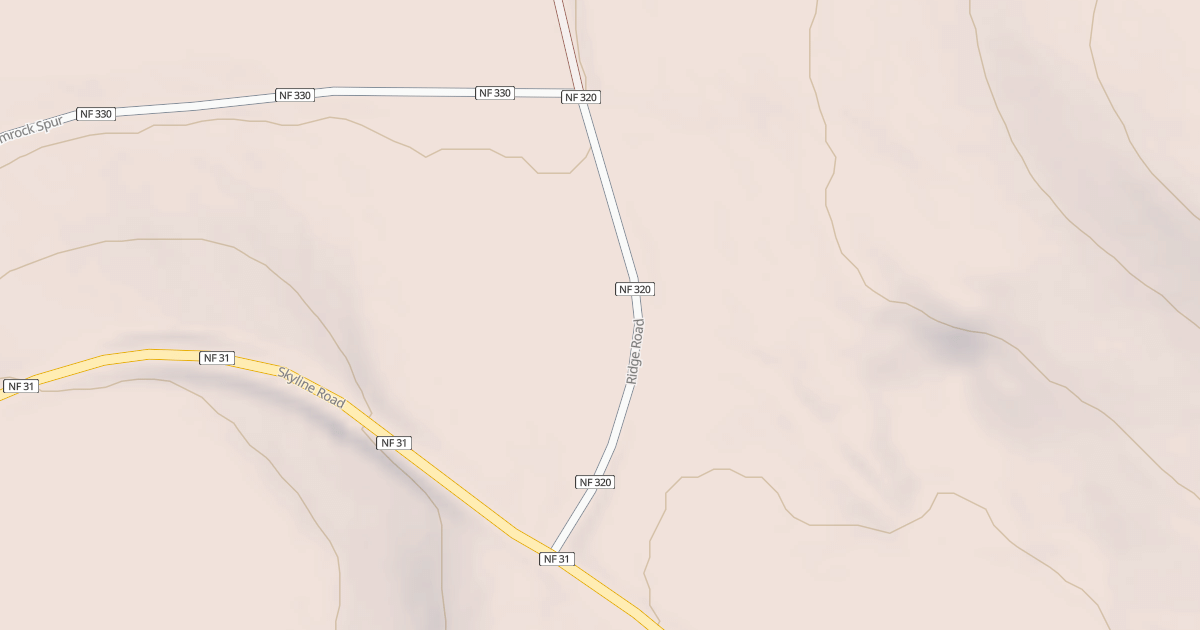 Map preview of RIDGE ROAD