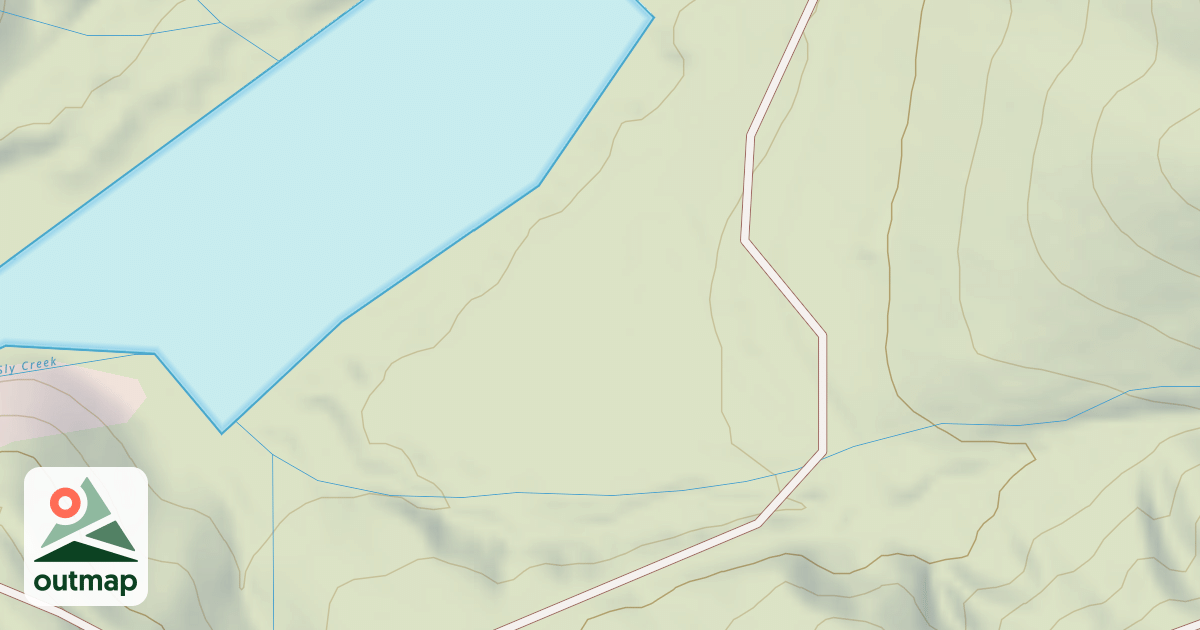 Map of HARRISON RIDGE SPUR D