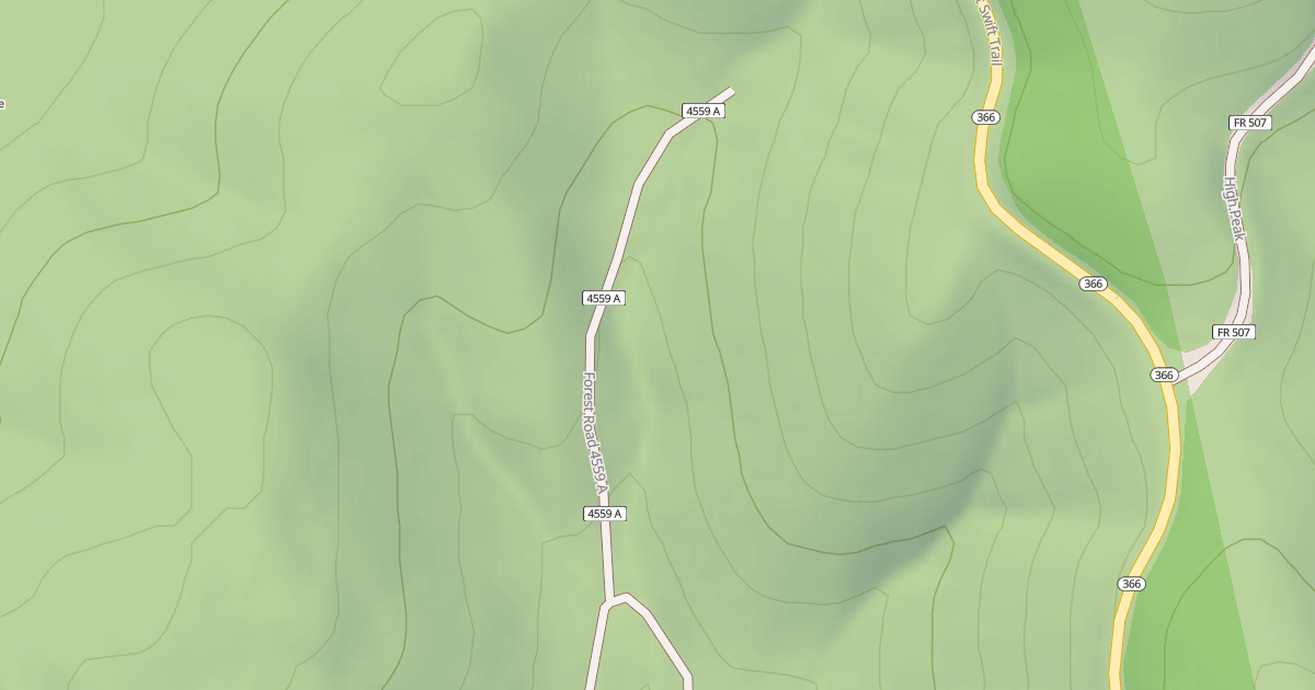 Map preview of USFS Motor Vehicle Use Map Roads {614A1109-13E6-446D-99C7-D68C1D3C9CFE}