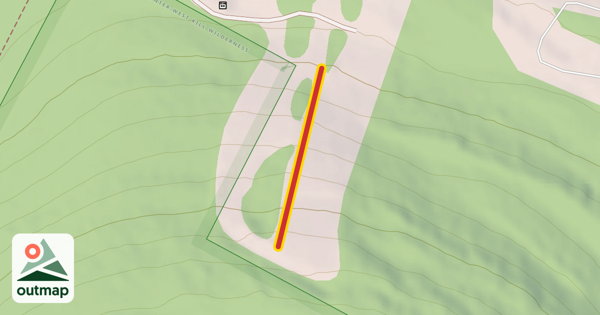 Map of HP Poma Lift