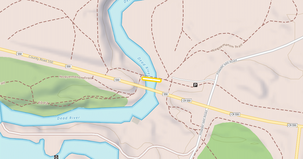 Map preview of Noquemanon Trail