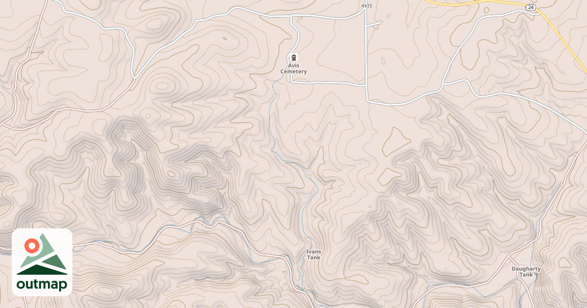 Map of IVANS TANK