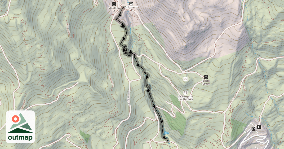 Map of Mrabeau