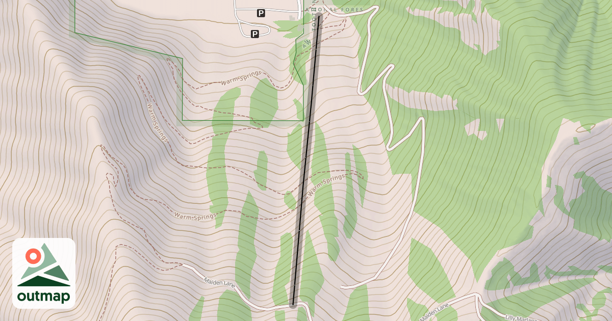 Map of Lower Liftline