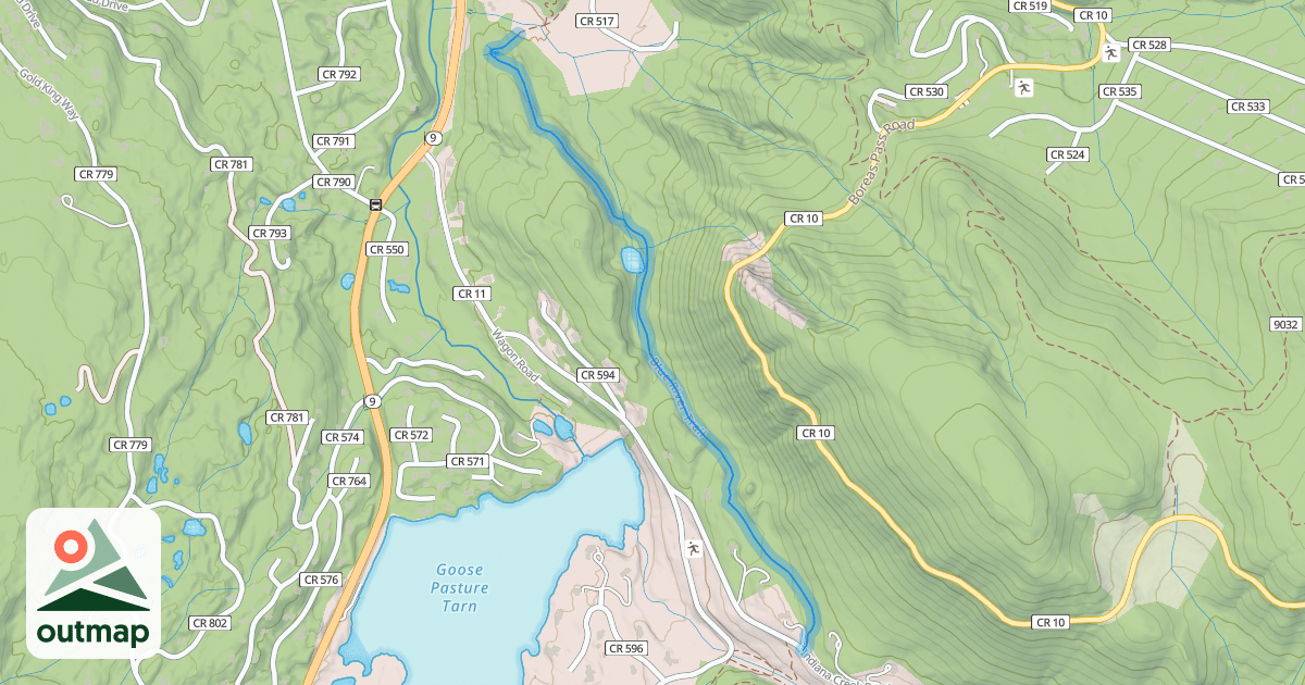 Map of Blue River Trail