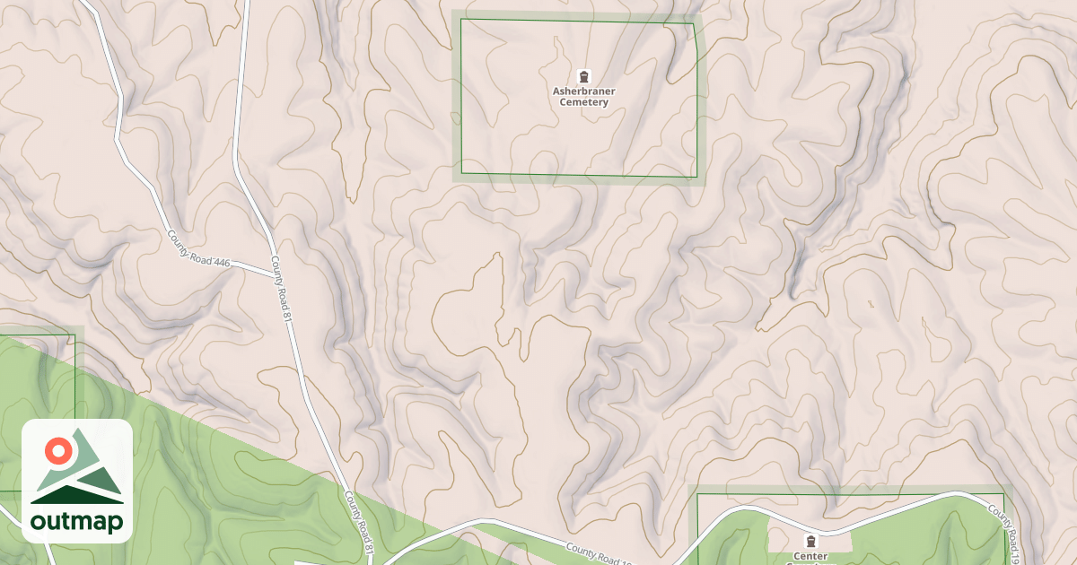 Map of ASHERBRANNER CEMETERY