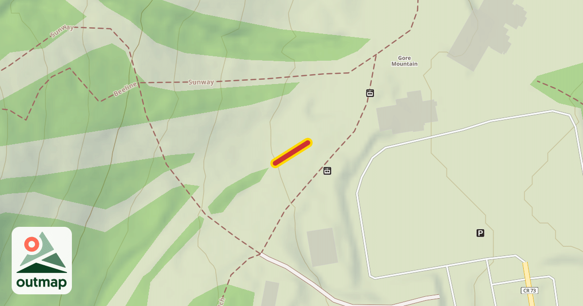 Map of The Snow Train