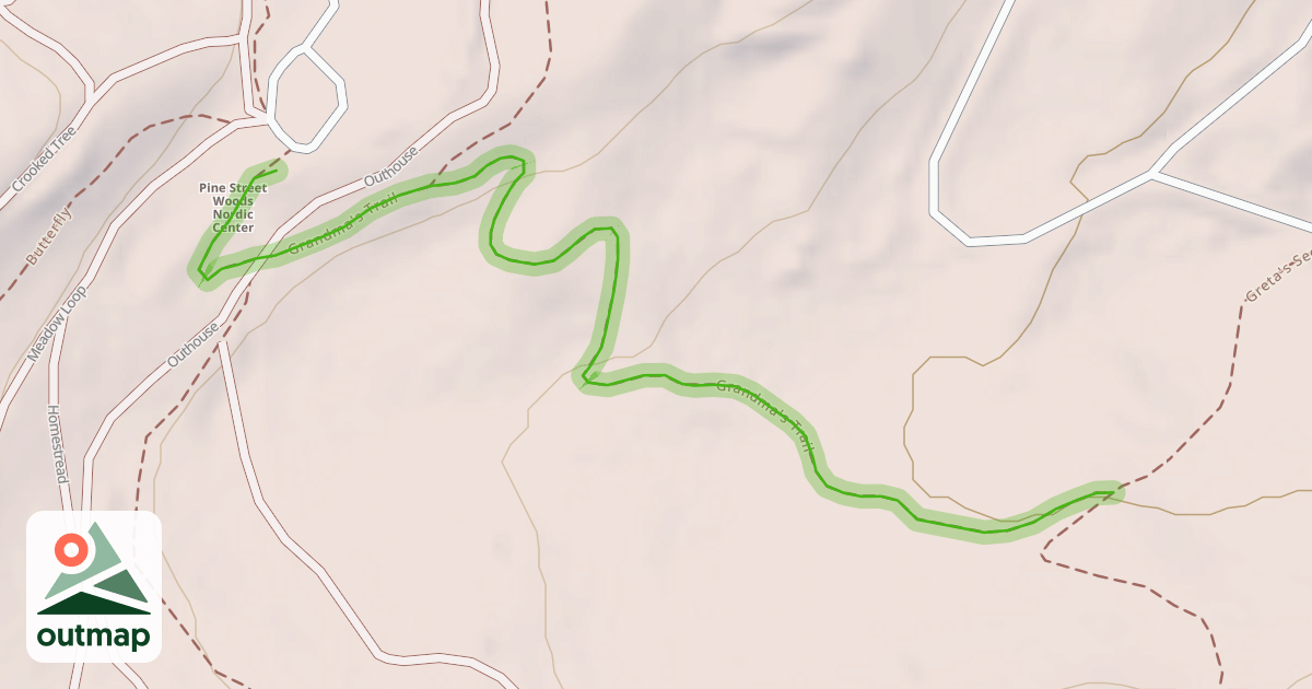 Map of Grandma's Trail