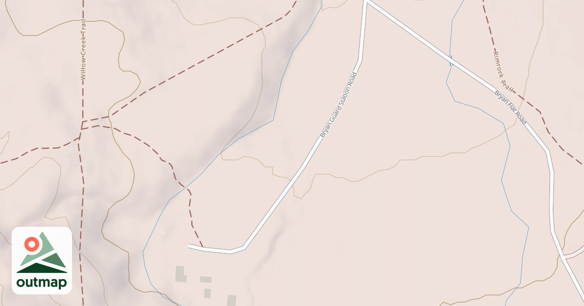Map of BRYAN GUARD STATION