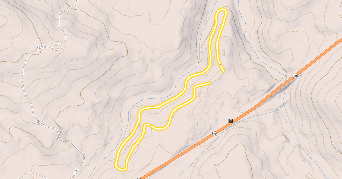 Map preview of Lower Loop