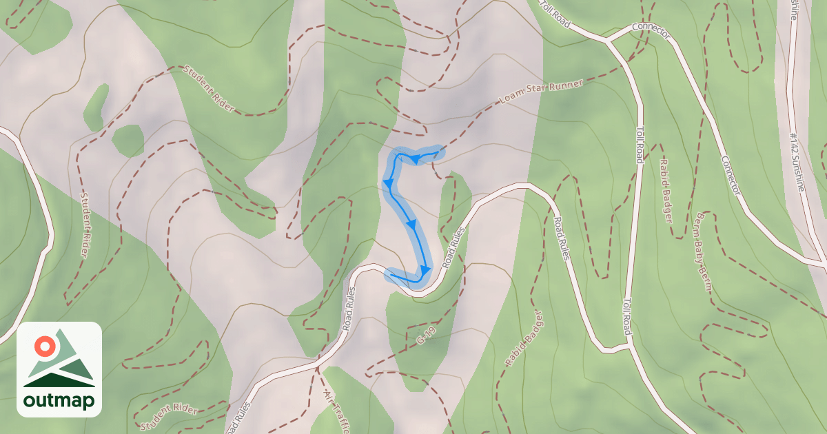 Map of Loam Rider