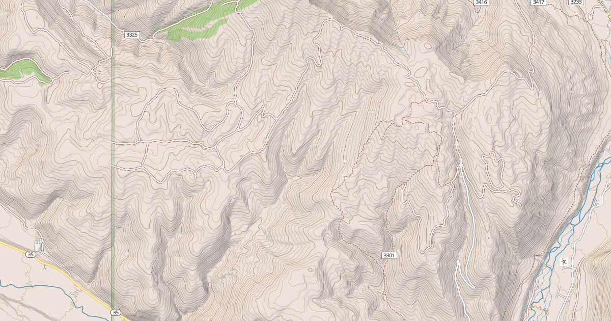 Map preview of Cedar Hollow Snomo Marked