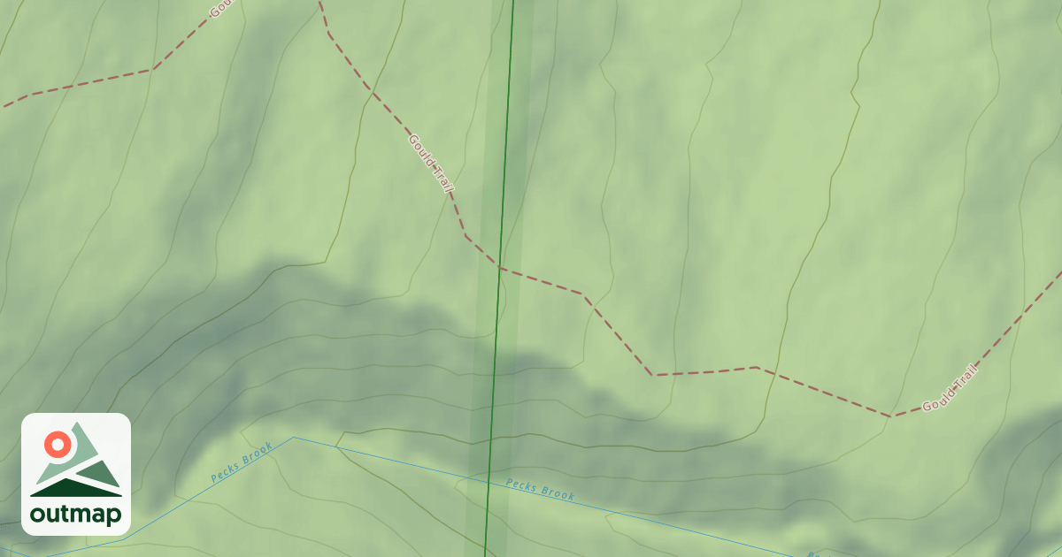 Map of Gould Trail