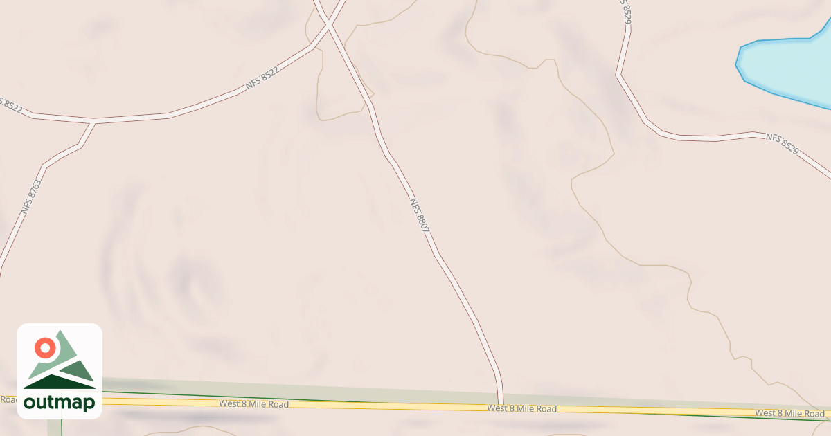 Map of 8807