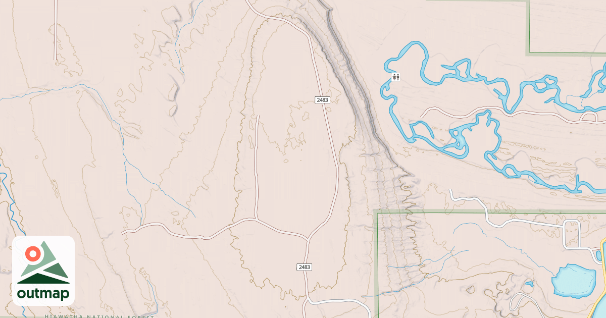 Map of SLAPNECK
