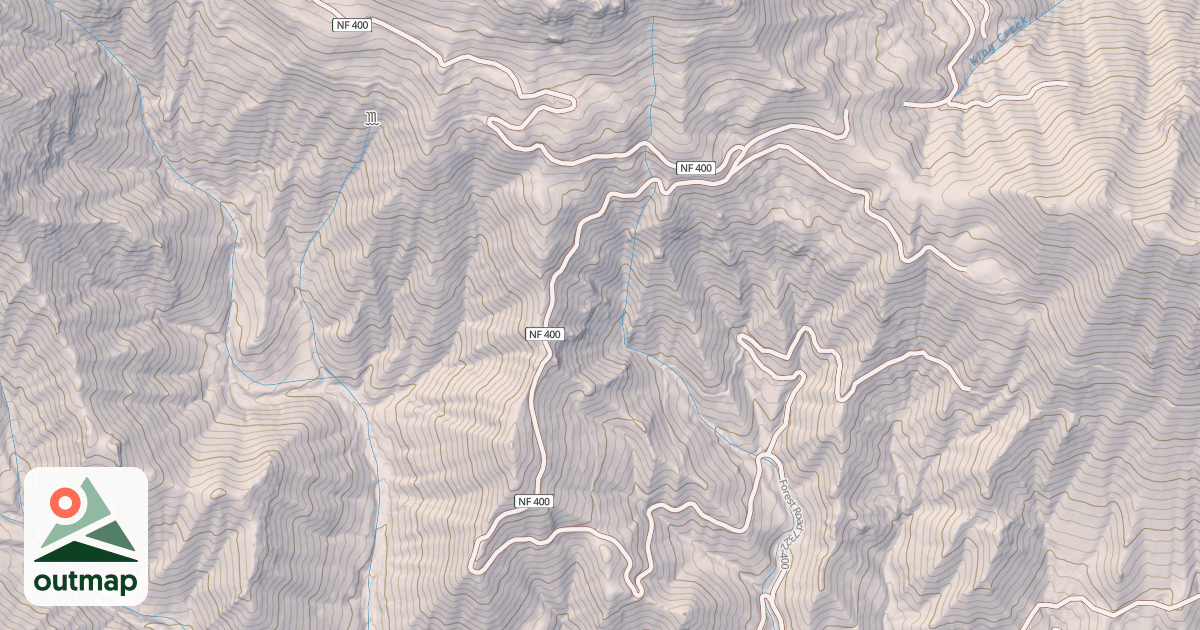 Map of IRON MOUNTAIN
