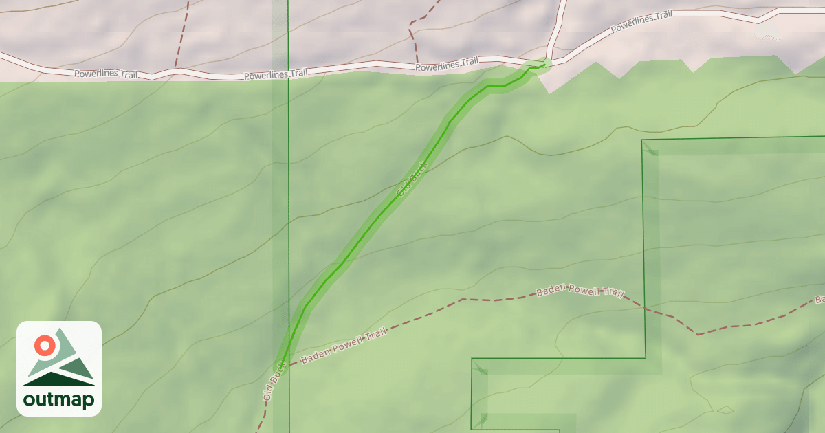 Map of Old Buck