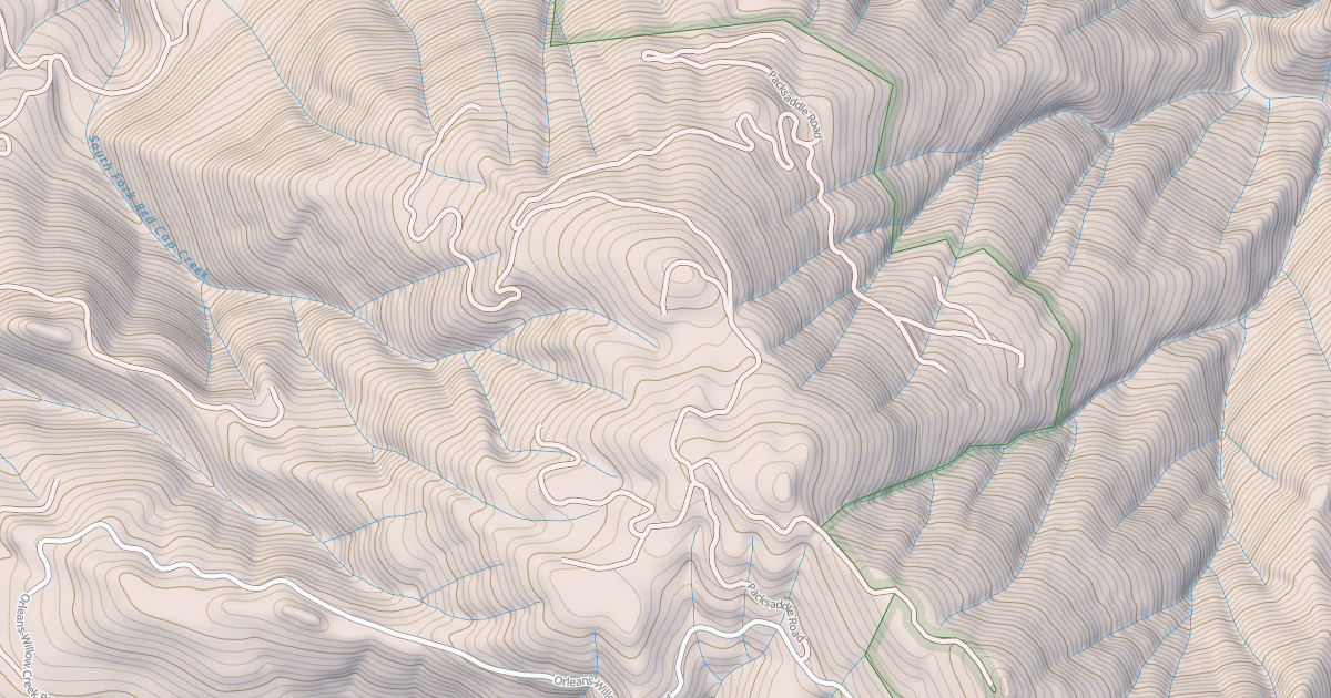 Map preview of PACKSADDLE