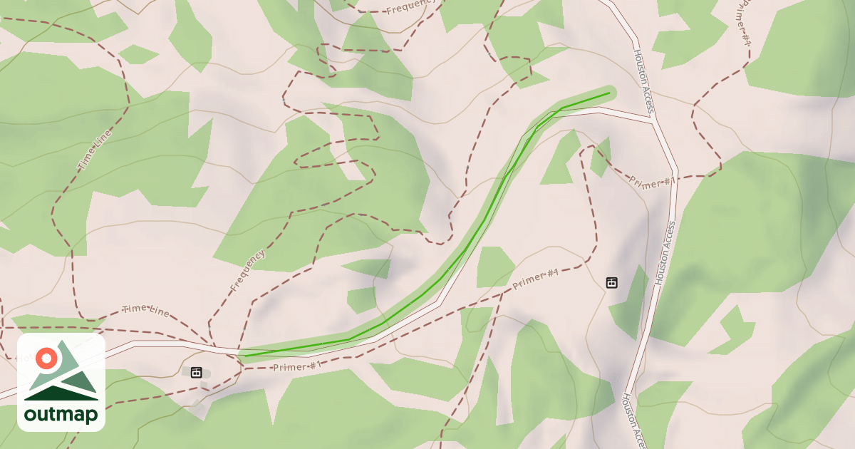 Map of Bubba's Shortcut