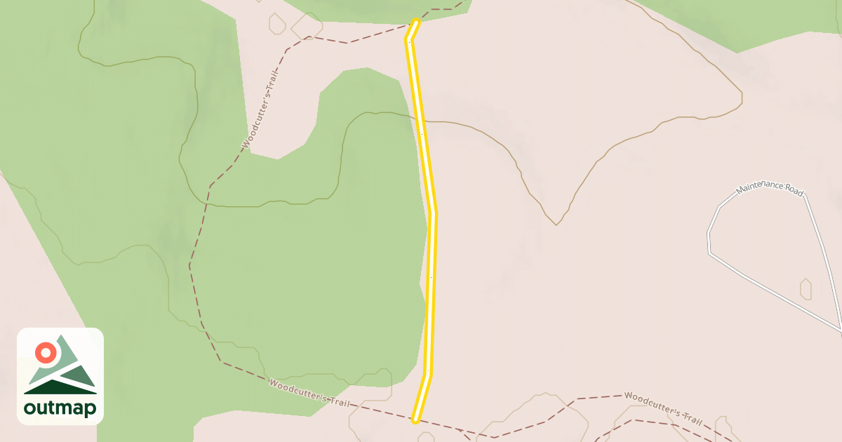 Map of Dibble Creek Trail