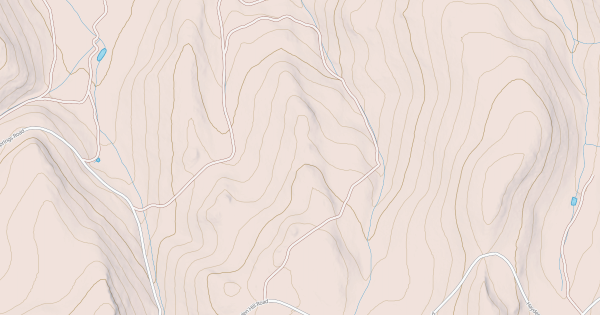 Map preview of CARY SPRING SPUR