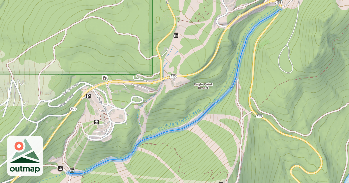 Map of The Narrows