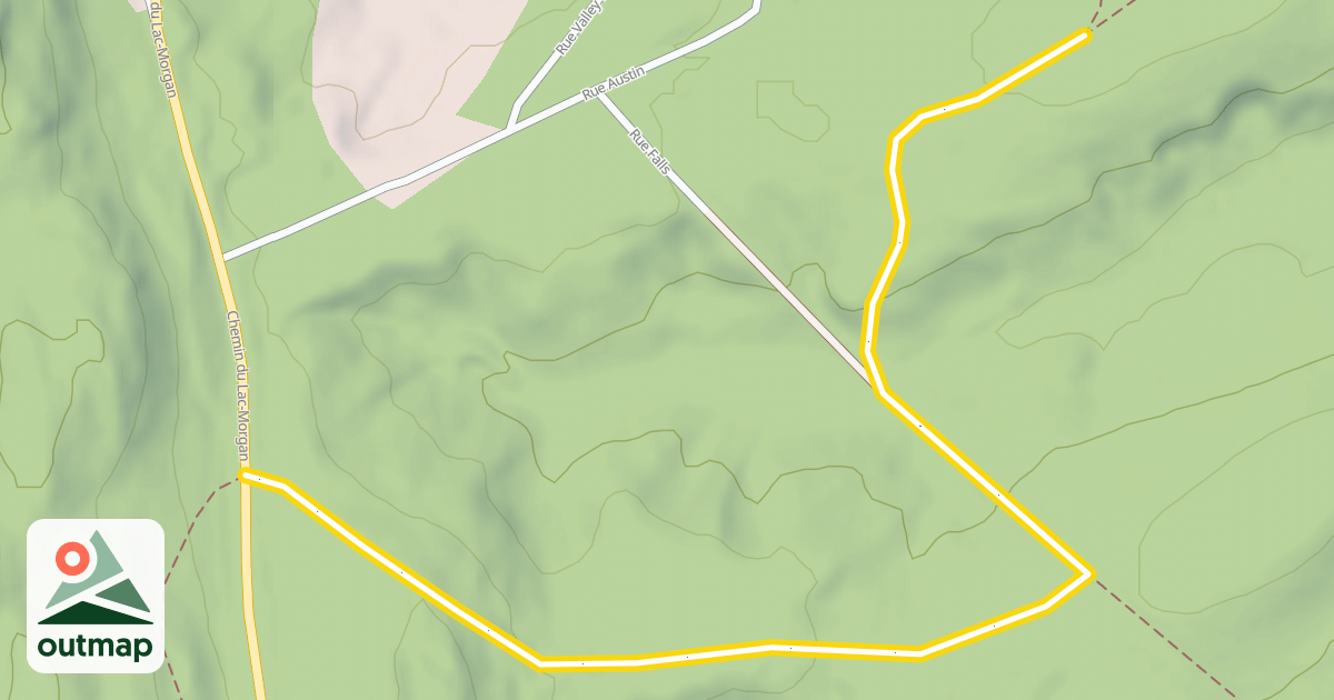 Map of Austin Acres